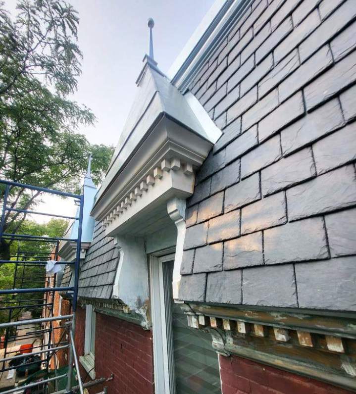 Rénovation de toiture en ardoise Montréal