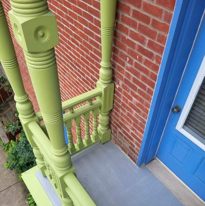 Travaux de peinture conformes au style d'origine