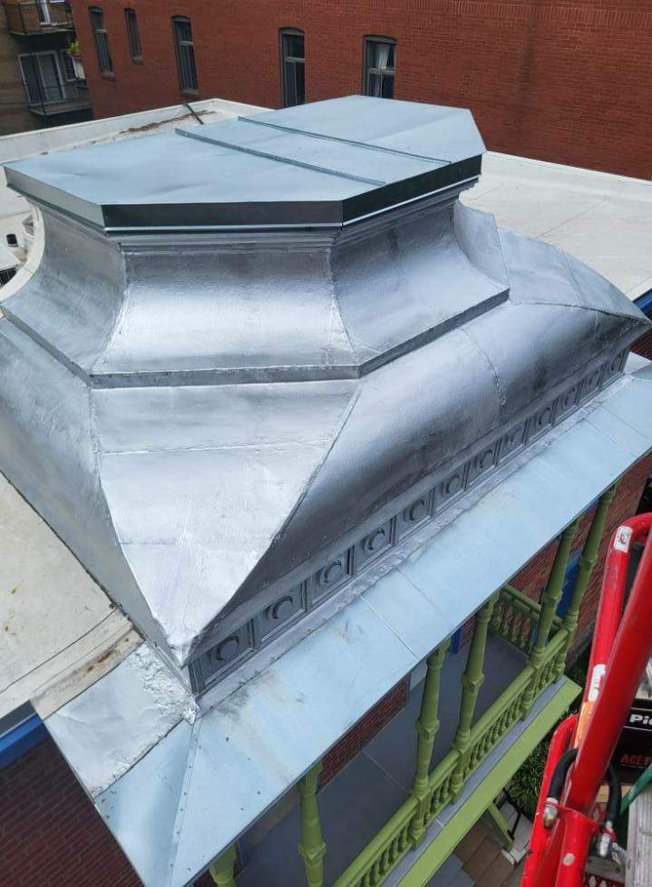 Restauration élément architectural Montréal