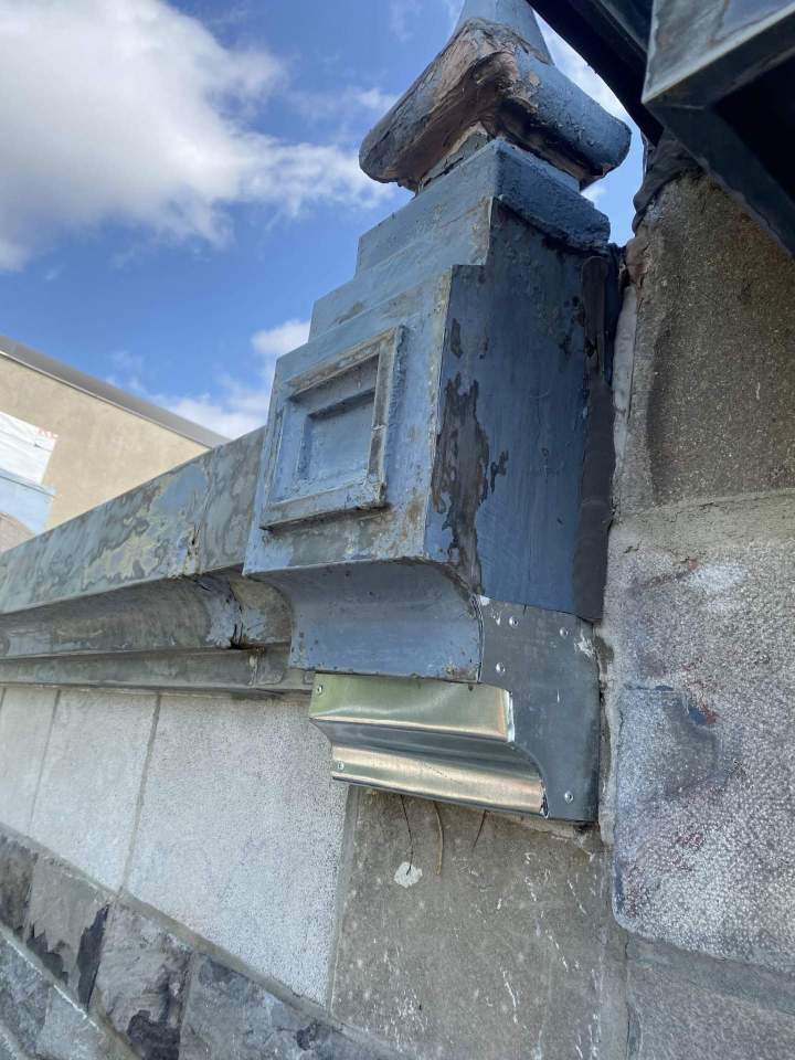 Rénovation corniche Montréal