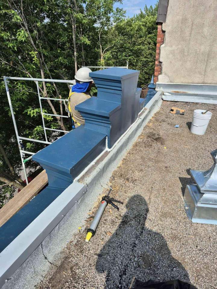 Réfection corniche Montréal