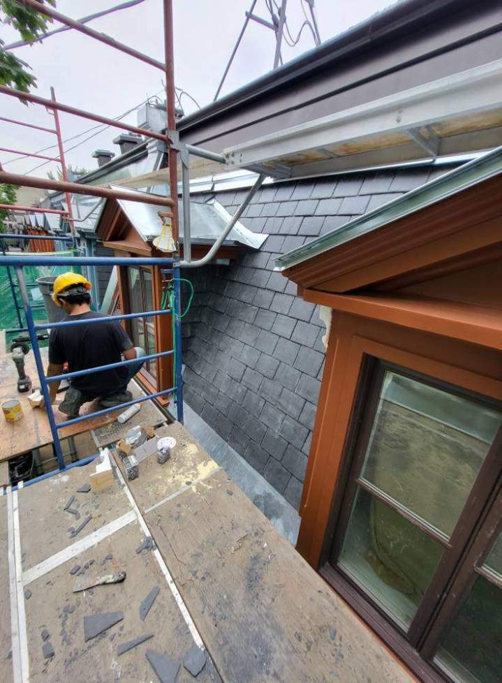 Rénovation de toiture en ardoise Montréal